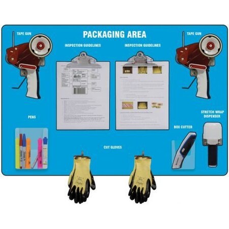 Accuform PACKAGING AREA STOREBOARDS  LARGE PSB718BUBK PSB718BUBK